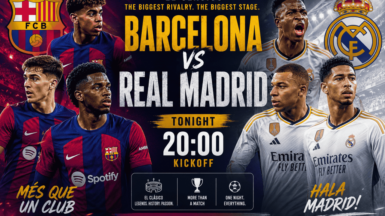 FC Barcelona vs Real Madrid CF Match Preview and Prediction