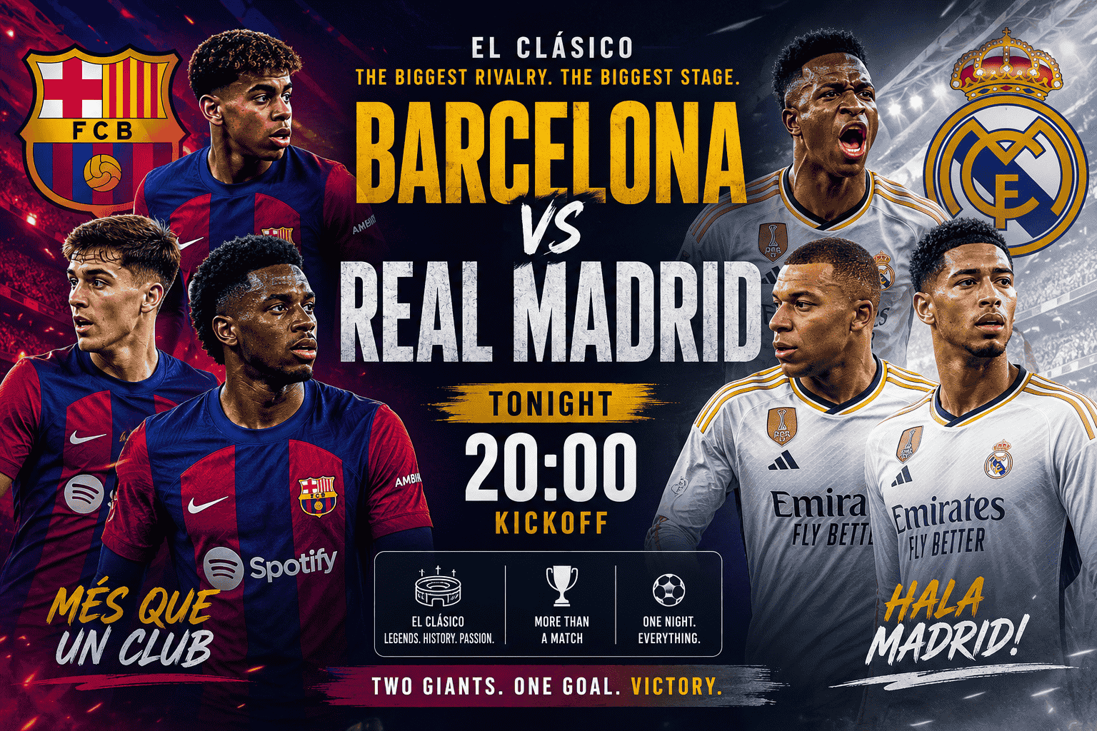 FC Barcelona vs Real Madrid CF Match Preview and Prediction photo