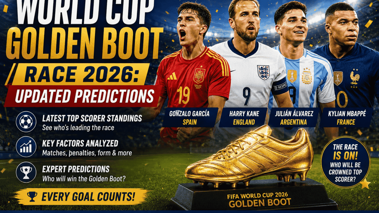 World Cup Golden Boot Race 2026: Updated Predictions